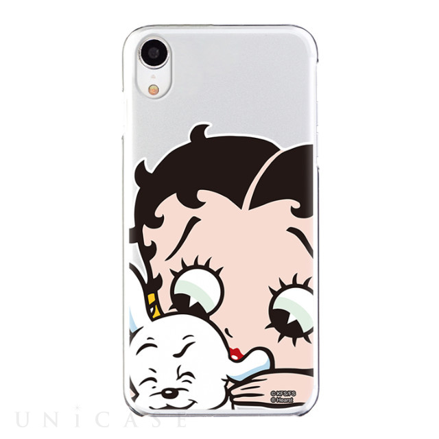 【iPhoneXR ケース】Betty Boop クリアケース (STARING EYES)