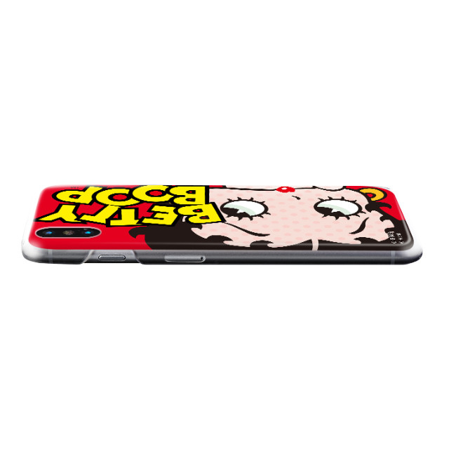 【iPhoneXS Max ケース】Betty Boop クリアケース (RED DOT LOGO)goods_nameサブ画像