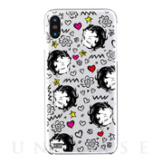 【iPhoneXS Max ケース】Betty Boop クリアケース (Wink Wink)