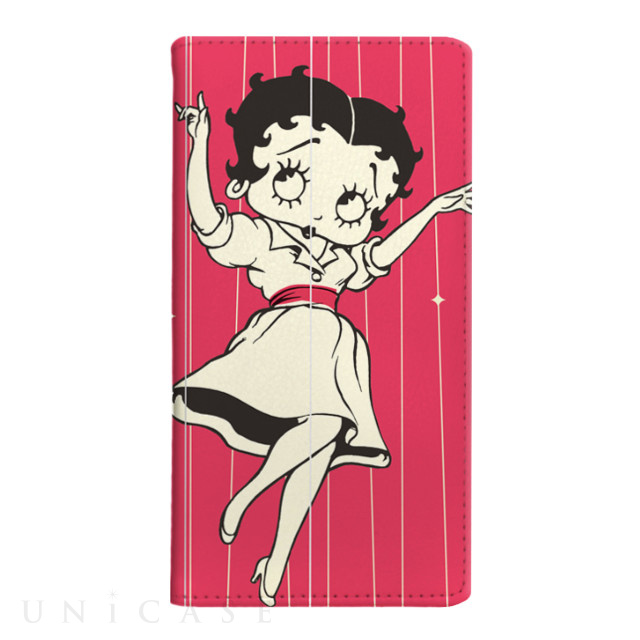【iPhoneXS/X ケース】Betty Boop 手帳型ケース (BOOP TIME)