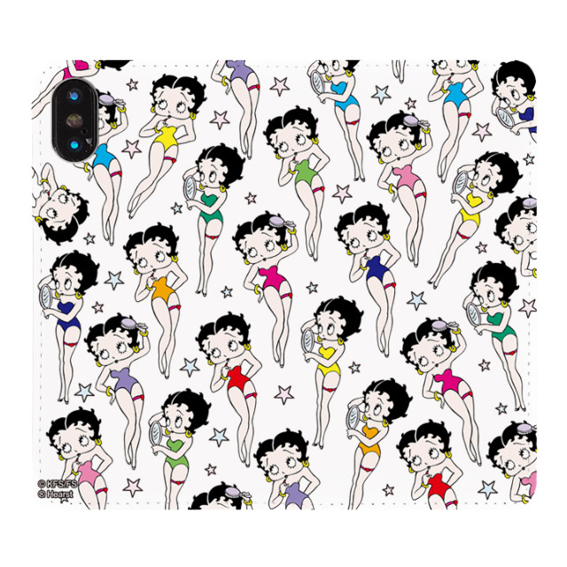 【iPhoneXS/X ケース】Betty Boop 手帳型ケース (MAKEUP)サブ画像