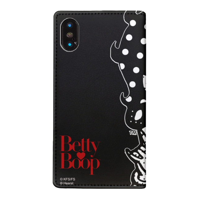 【iPhoneXS/X ケース】Betty Boop 手帳型ケース (DOT MONO)goods_nameサブ画像