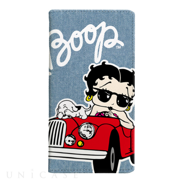 【iPhoneXS/X ケース】Betty Boop 手帳型ケース (Ride on)