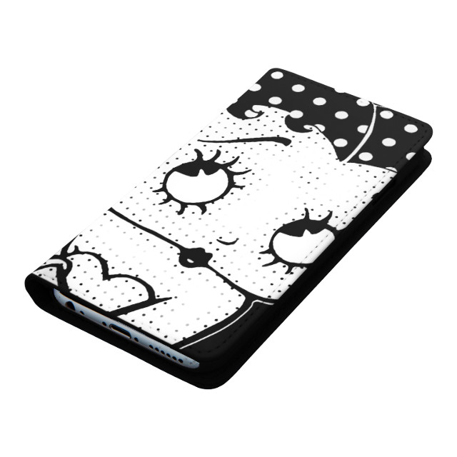 【iPhoneXS Max ケース】Betty Boop 手帳型ケース (DOT MONO)goods_nameサブ画像