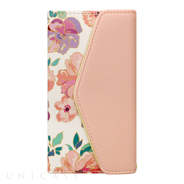 【アウトレット】【iPhoneXS/X ケース】Flower Series mirror case for iPhoneXS/X(Warm Pink）