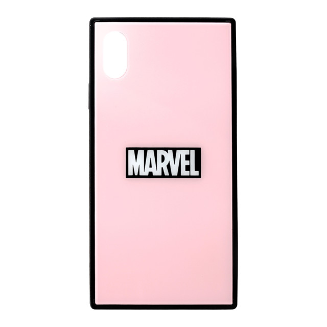 【iPhoneXS Max ケース】ガラスハイブリッドケース (ロゴ/ピンク)サブ画像