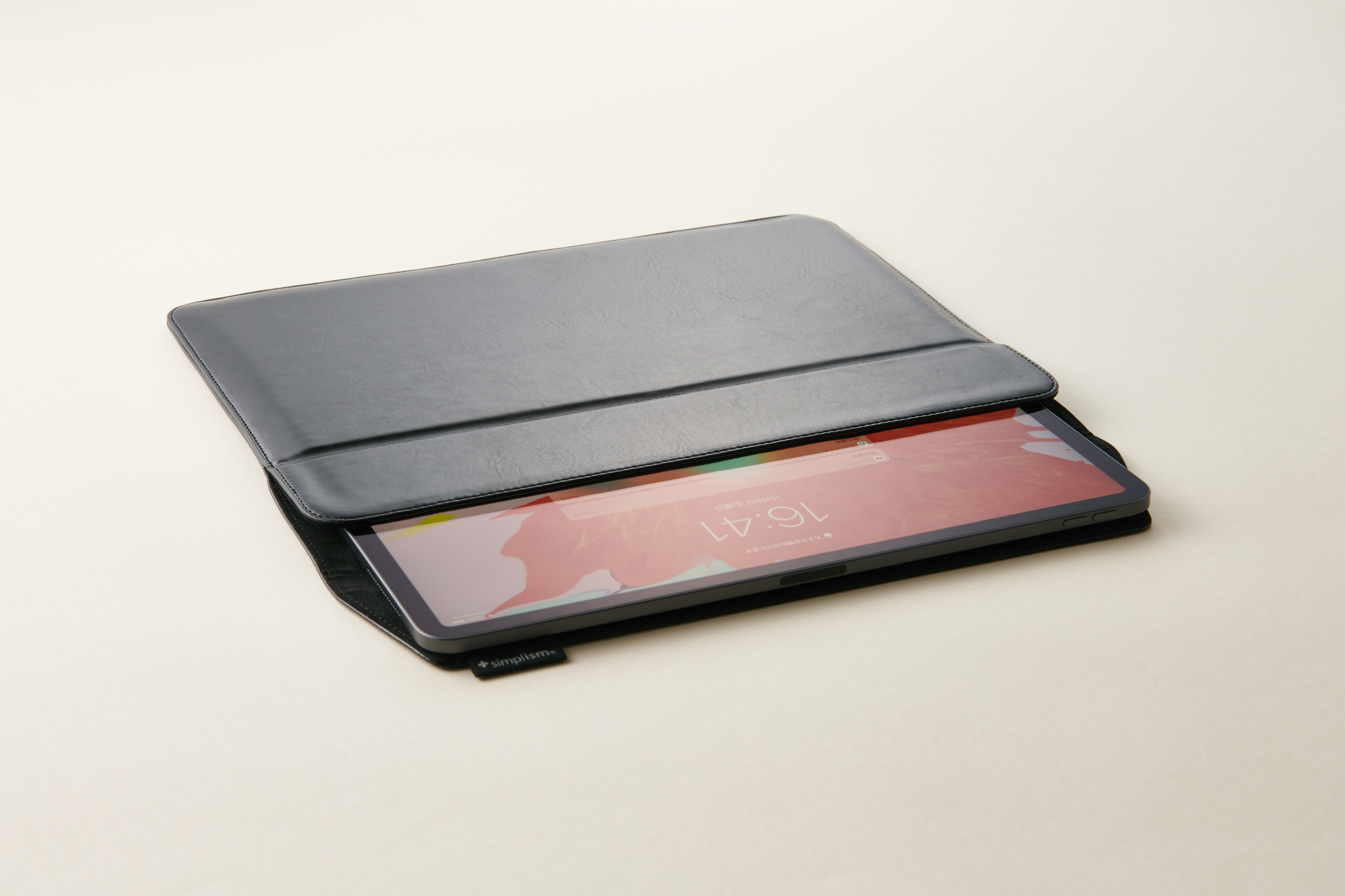 Ipad Pro 12 9inch 第3世代 ケース Padsleeve スリーブケース ブラック Simplism Iphoneケースは Unicase