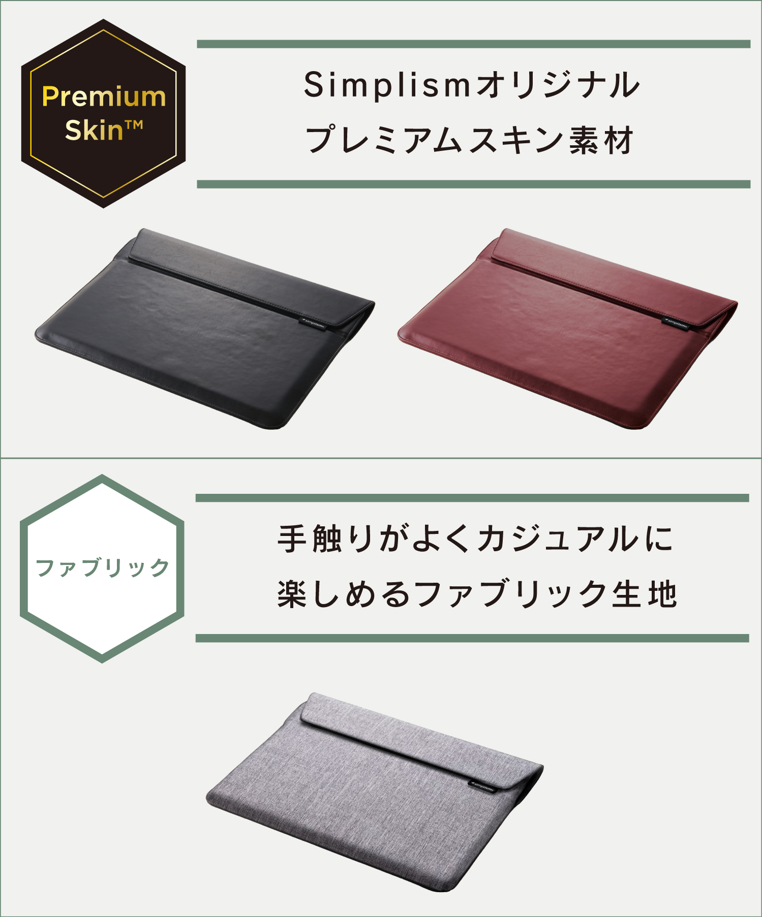 【iPad Pro(12.9inch)(第3世代) ケース】[PadSleeve] スリーブケース (メランジグレー)サブ画像