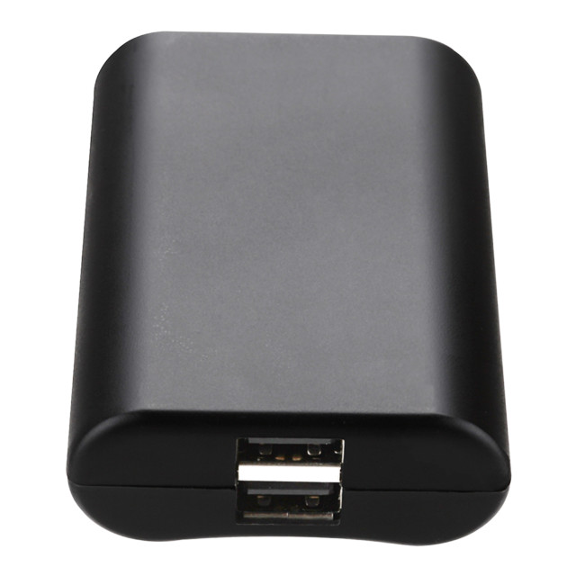Type-C＆micro USBタフケーブル付き モバイルバッテリー6700mAh (ブラック)サブ画像