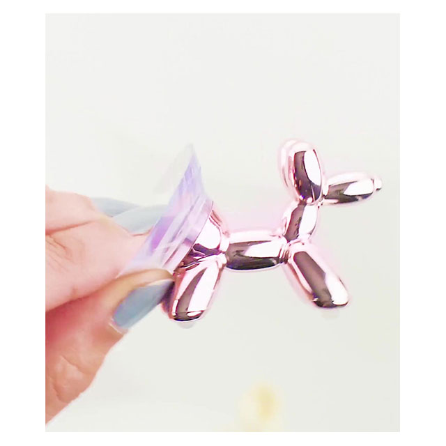 Stand Ups Balloon Dog SHEER CRYSTAL (Clear)goods_nameサブ画像