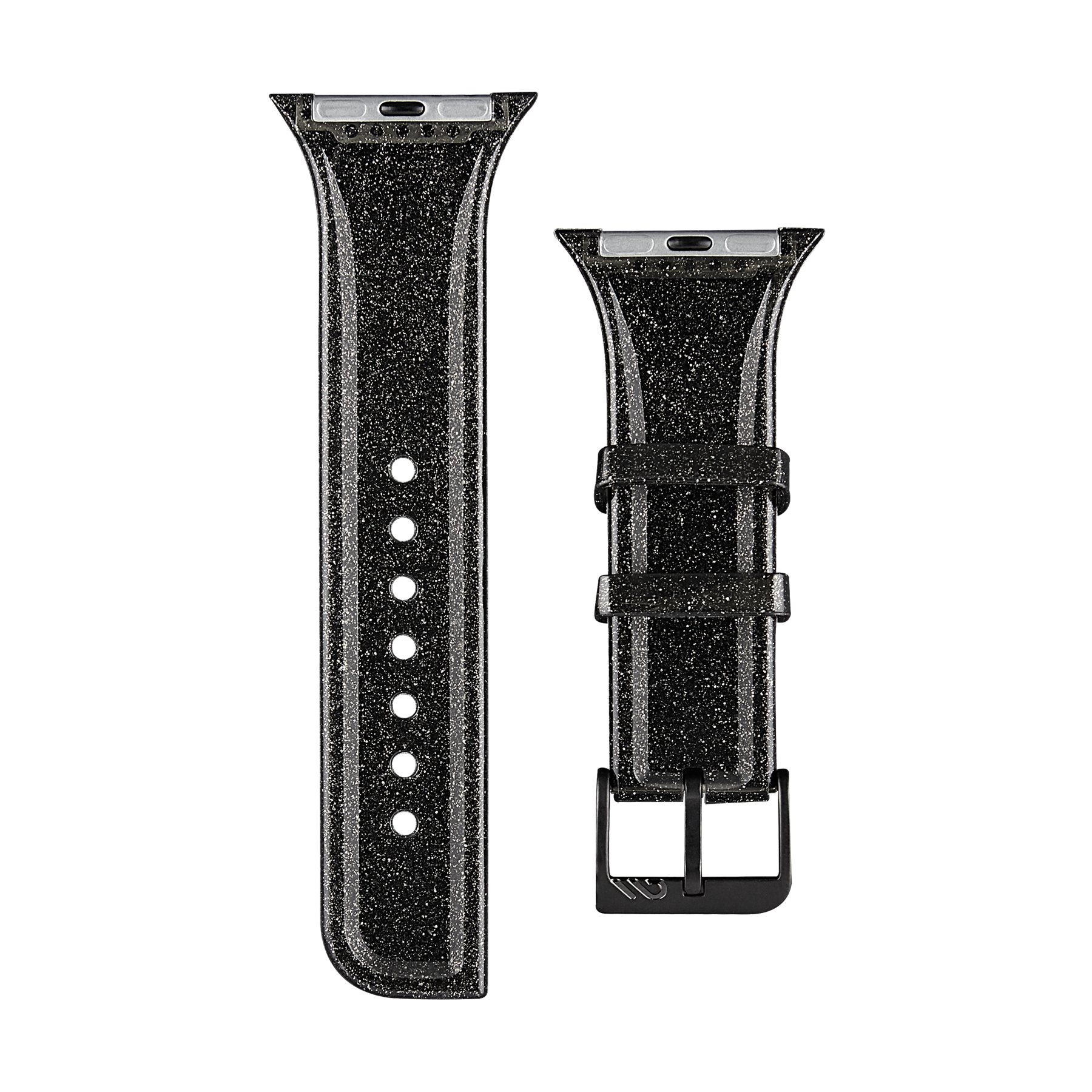 【Apple Watch バンド 45/44/42mm】Apple Watchband Sheer Glam (Noir) for Apple Watch SE(第2/1世代)/Series9/8/7/6/5/4/3/2/1サブ画像