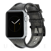 【Apple Watch バンド 45/44/42mm】Apple Watchband Sheer Glam (Noir) for Apple Watch SE(第2/1世代)/Series9/8/7/6/5/4/3/2/1