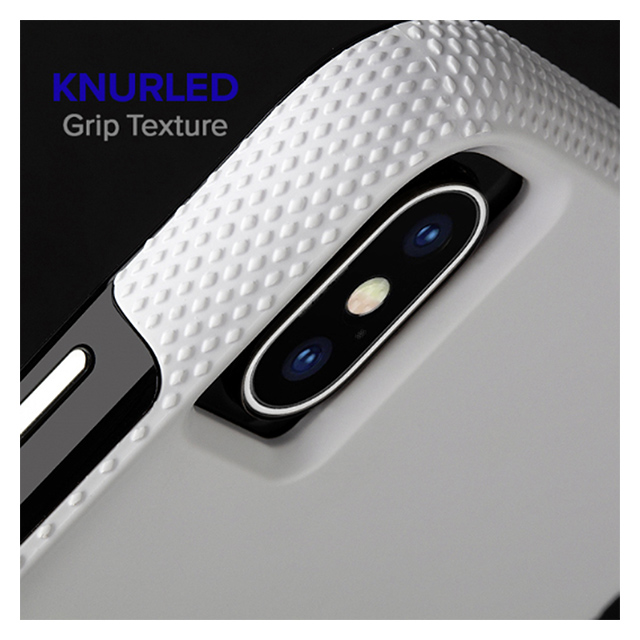 【iPhoneXS/X ケース】Tough Grip (White/Black)サブ画像