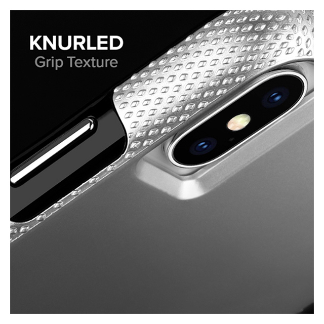 【iPhoneXS/X ケース】Tough Grip (Silver/Black)goods_nameサブ画像