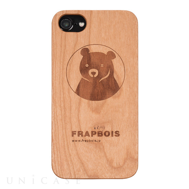 【iPhone8/7/6s/6 ケース】WOODケース (A Solid BEAR)