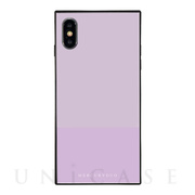 【iPhoneXS/X ケース】BI COLOR 背面型ガラスケ...