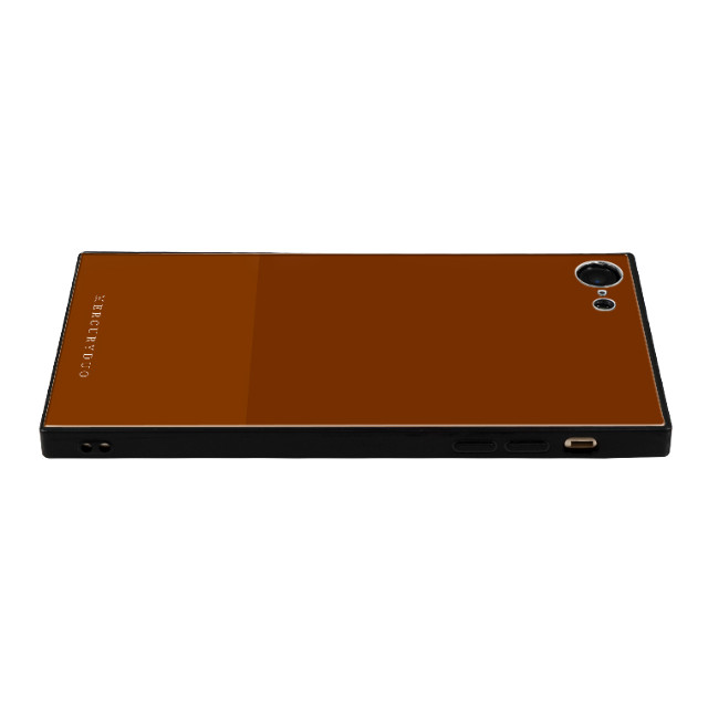 【iPhone8/7 ケース】BI COLOR 背面型ガラスケース (CHOCOLATE)サブ画像
