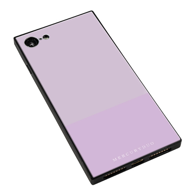 【iPhone8/7 ケース】BI COLOR 背面型ガラスケース (LAVENDER)サブ画像