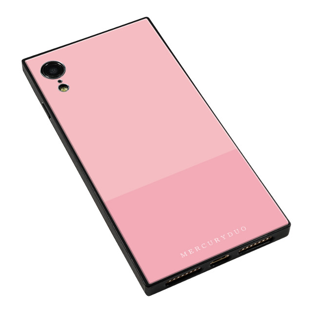 【iPhoneXR ケース】BI COLOR 背面型ガラスケース (PEACH)サブ画像