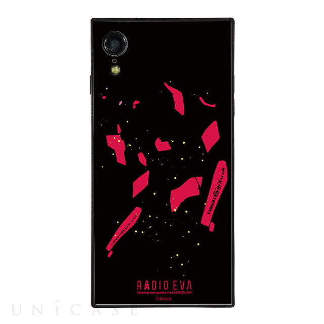 Iphonexr ケース Radio Eva スクエア型 ガラスケース Yamiyo Red Radio Eva Iphoneケースは Unicase