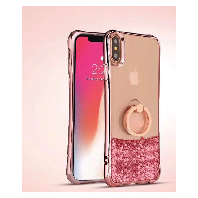 【iPhoneXS/X ケース】グリッターケース (ピンク)goods_nameサブ画像