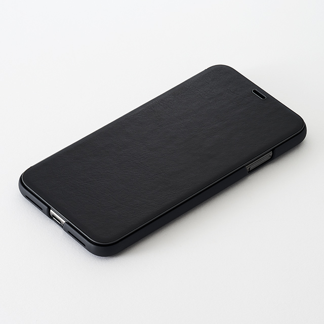 【iPhoneXS Max ケース】Air jacket Flip (Black)サブ画像