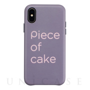 【iPhoneXS/Xケース】OOTD CASE for iPhoneXS/X (piece of cake)