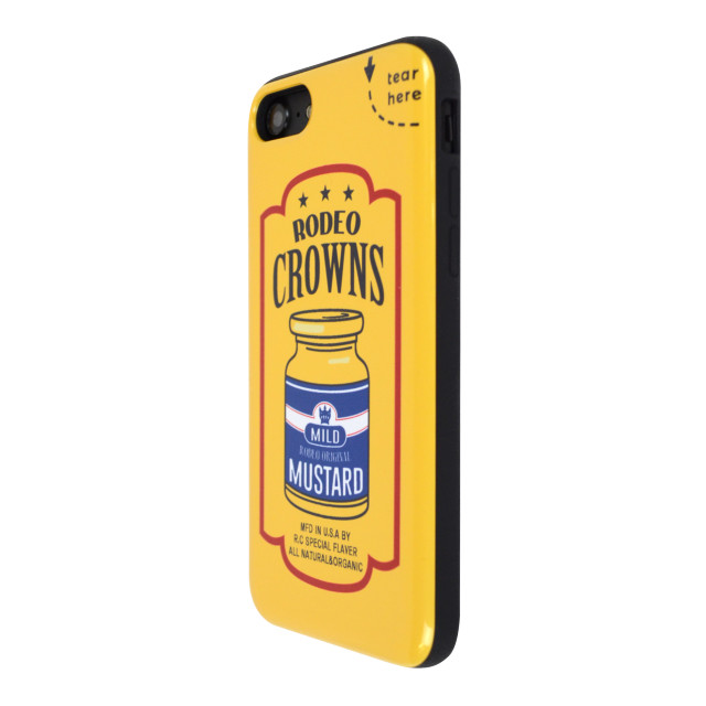 【iPhoneSE(第3/2世代)/8/7 ケース】RODEO CROWNS カード収納型背面ケース (マスタード)サブ画像