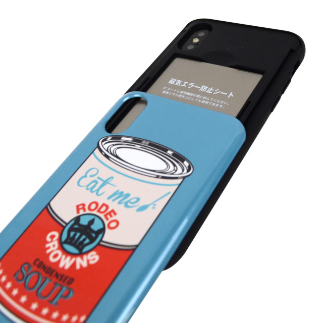 【iPhoneXS/X ケース】RODEO CROWNS カード収納型背面ケース (スープ/BLUE)goods_nameサブ画像