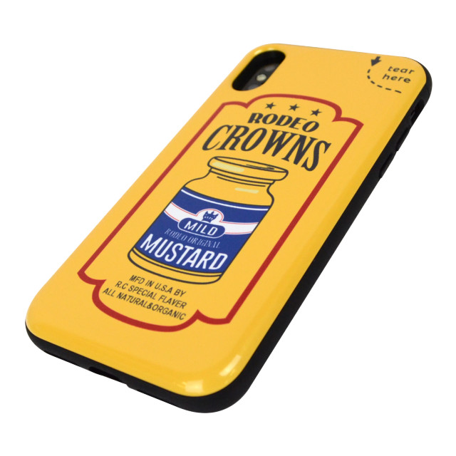 【iPhoneXS/X ケース】RODEO CROWNS カード収納型背面ケース (マスタード)goods_nameサブ画像