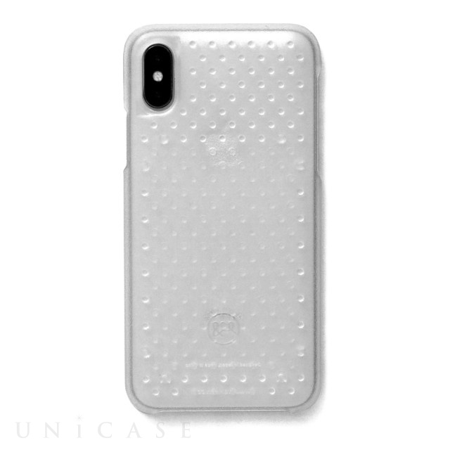 【iPhoneXS/X ケース】Haptic Case (Mat Clear)