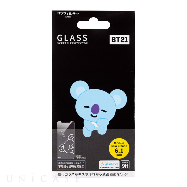 【iPhoneXR フィルム】BT21 強化ガラス (KOYA)