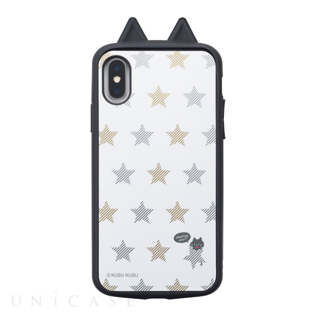 【iPhoneXS/X ケース】KUSUKUSU IJOY (星ねこ)