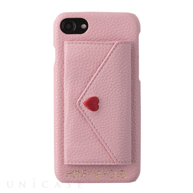 【iPhoneSE(第2世代)/8/7/6s/6 ケース】LETTER iPhone case (PNK)