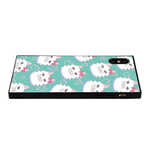 【iPhoneXS Max ケース】竹井千佳 スクエア型 ガラスケース (whitekitty)サブ画像