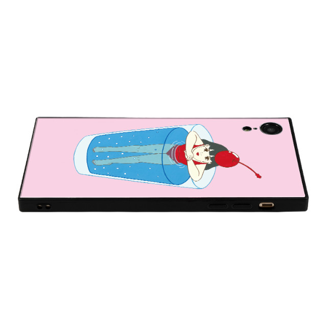 【iPhoneXR ケース】竹井千佳 スクエア型 ガラスケース (soda)goods_nameサブ画像