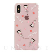 【iPhoneXS/X ケース】BETTY BOOP ハードケース (総柄)