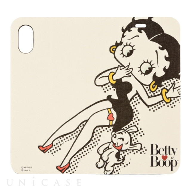 【iPhoneXS/X ケース】BETTY BOOP フリップカバー (ベティ)