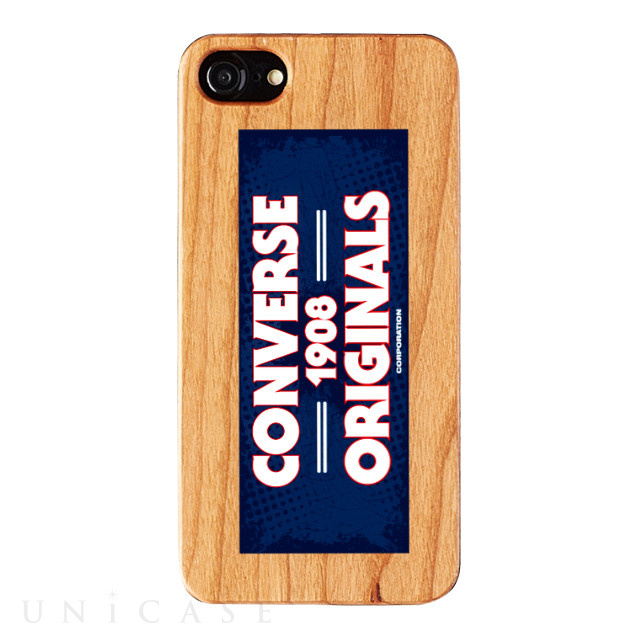 【iPhone8/7/6s/6 ケース】WOOD CASE (1908BOXLOGO)