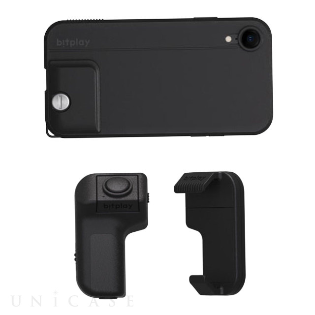 【iPhoneXR ケース】SNAP! Case ＆ Grip・Professional Set (ブラック)