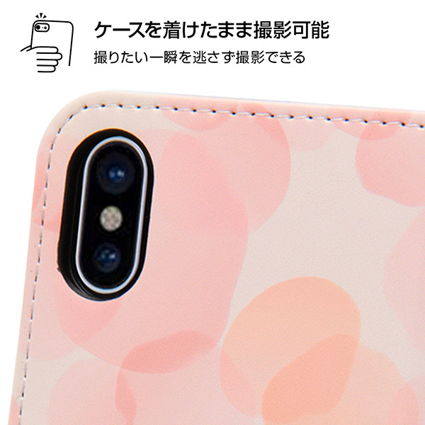 【iPhoneXS/X ケース】ディズニーキャラクター/手帳型アートケース マグネット (ドナルドダック1)サブ画像