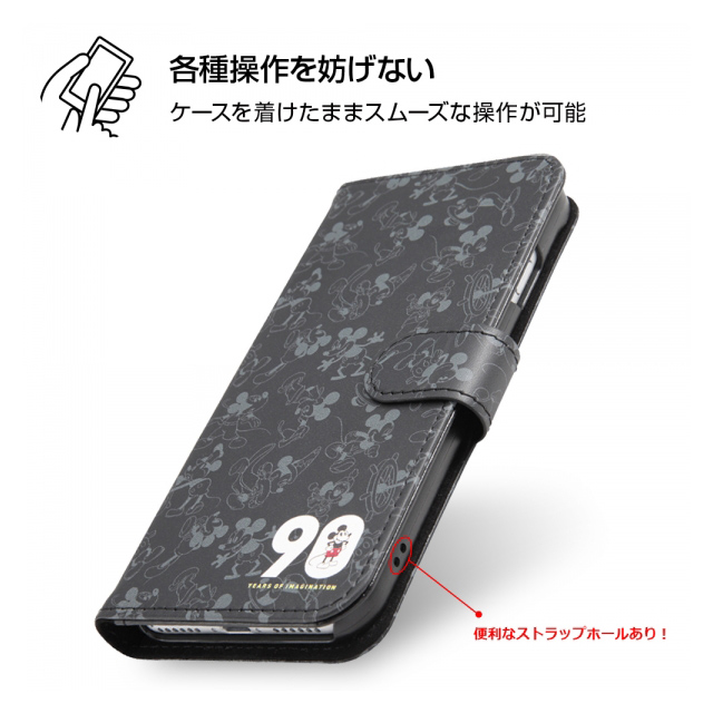 【iPhone8/7/6s/6 ケース】ミッキーマウス 90周年デザイン/手帳型アートケース マグネット (90周年/Anniversary_08)goods_nameサブ画像