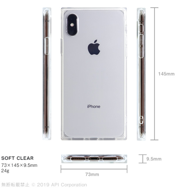 【iPhoneXS/X ケース】TILE SOFT (CLEAR)goods_nameサブ画像