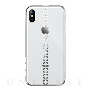 【iPhoneXS/X ケース】lucky star Crystal Case (Silver)
