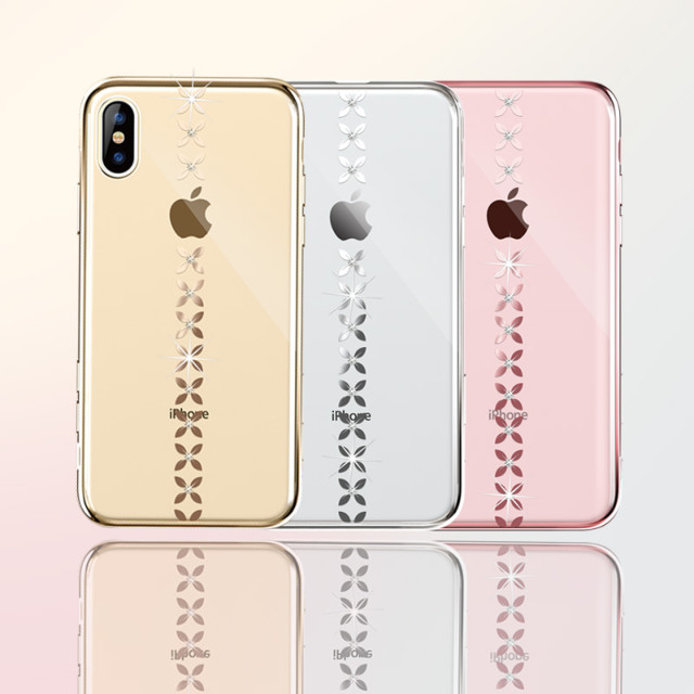 【iPhoneXS/X ケース】lucky star Crystal Case (Rose gold)goods_nameサブ画像