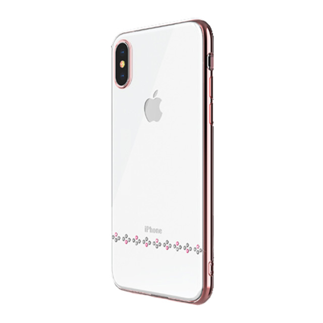【iPhoneXS Max ケース】Crystal love Case (Rose gold)goods_nameサブ画像