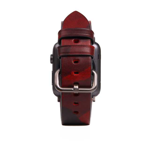 【Apple Watch バンド 44/42mm】Italian Camo Leather (レッド) for Apple Watch Series4/3/2/1goods_nameサブ画像