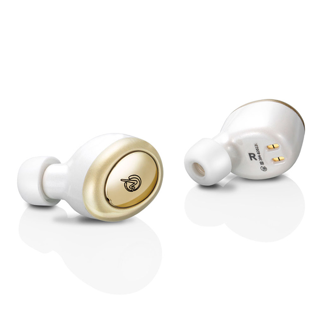完全ワイヤレスイヤホン】Bluetooth5.0対応 完全ワイヤレスイヤホン (ホワイト/ゴールド) M-SOUNDS | iPhoneケースは  UNiCASE