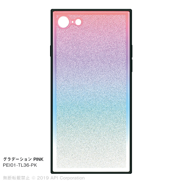 【iPhoneSE(第3/2世代)/8/7 ケース】TILE グラデーション (PINK)goods_nameサブ画像