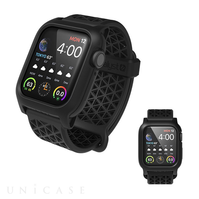 Apple Watch ケース 40mm】耐衝撃ケース (ブラック) for Apple Watch SE(第1世代)/Series6/5/4  Catalyst iPhoneケースは UNiCASE